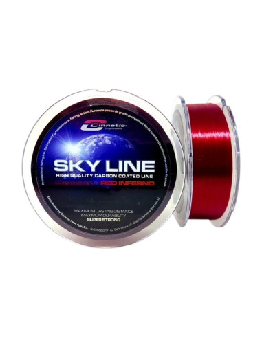Cinnetic Skyline Red 0.26mm 300m